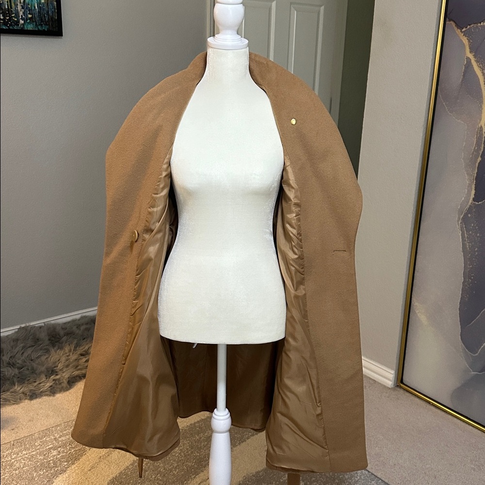 MICHAEL Michael Kors- Walker belted wrap wool coat - Picture 5 of 6
